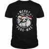 Merry Porg-Mas Christmas Holiday  Classic Men's T-shirt