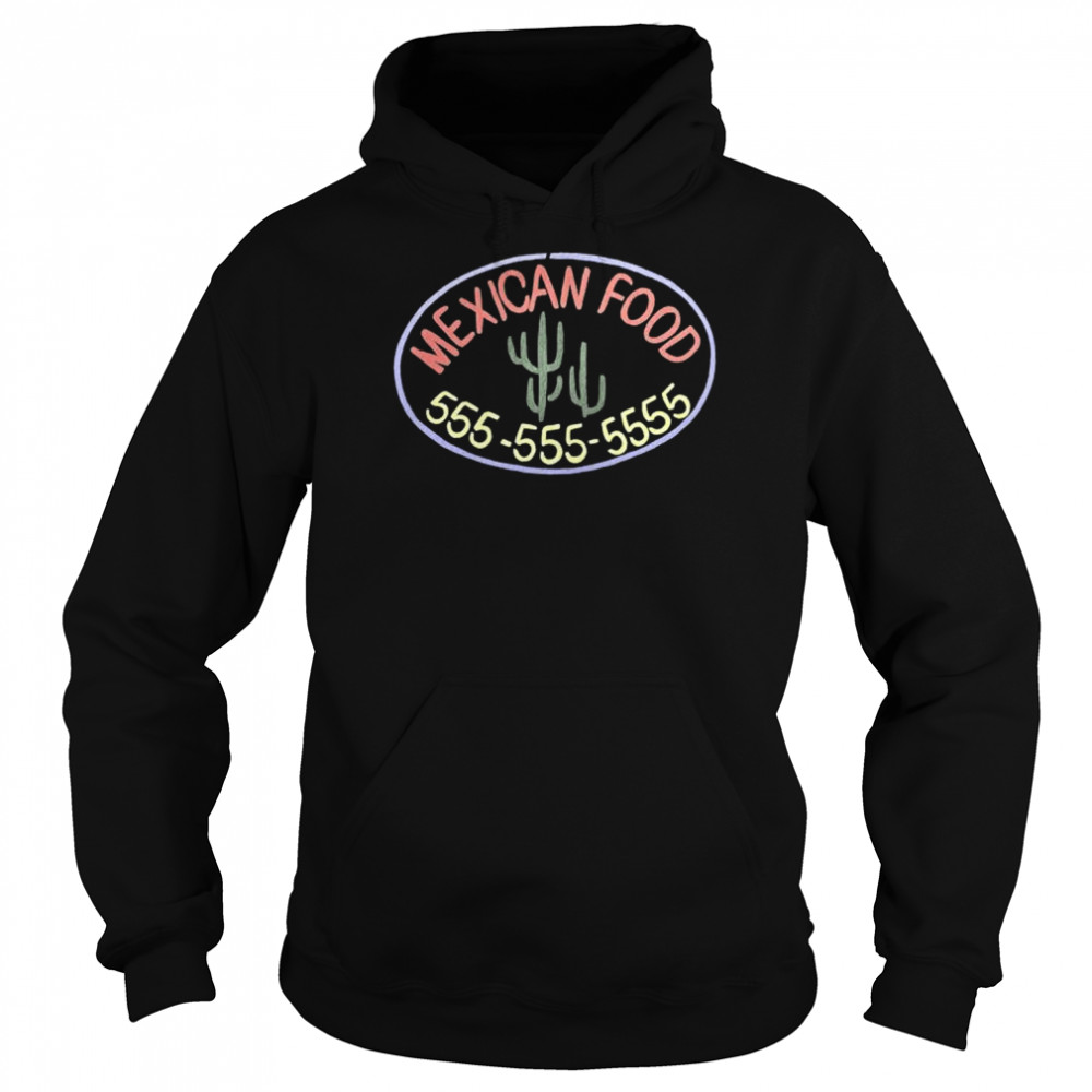 Mexican Food 555 2022  Unisex Hoodie