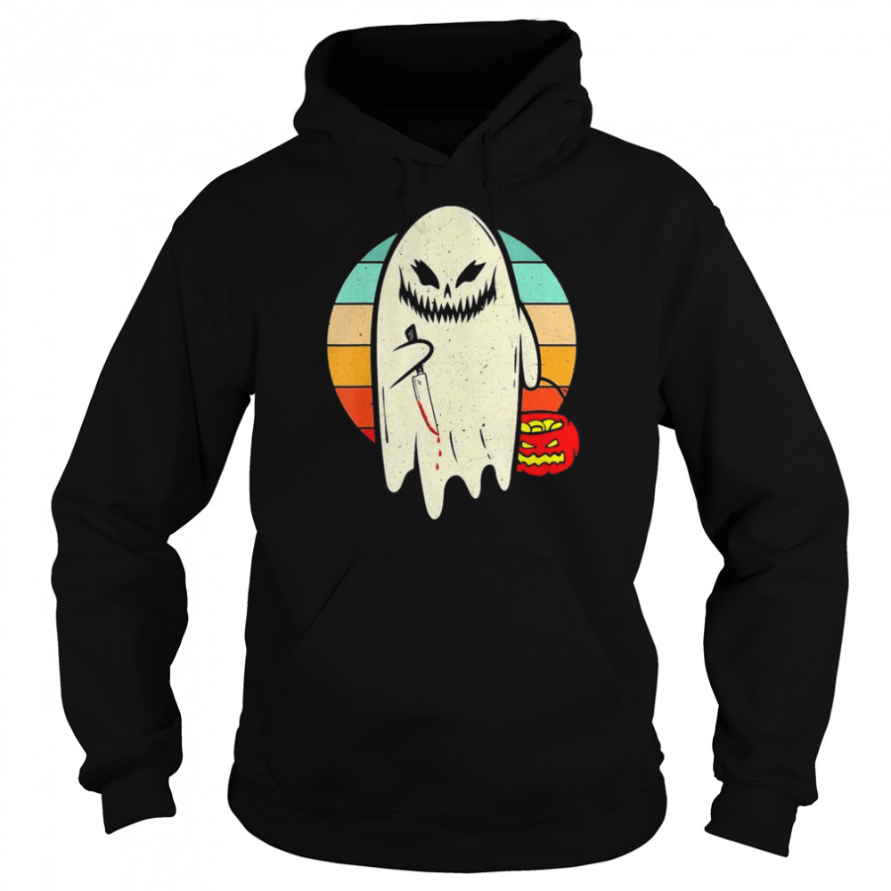 Michael Myers Spooky Ghost Halloween retro vintage  Unisex Hoodie