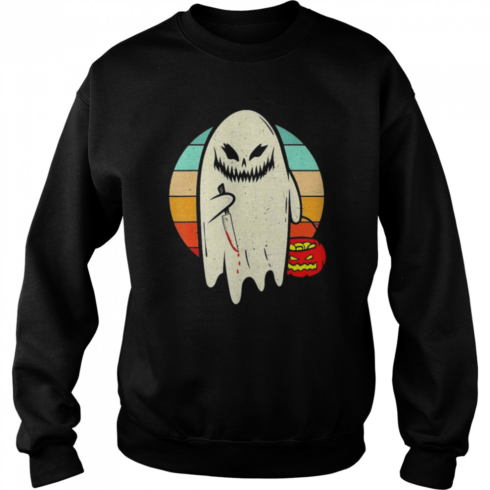 Michael Myers Spooky Ghost Halloween retro vintage  Unisex Sweatshirt