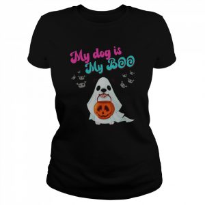 My Dog is My Boo Halloween Shirt Classic Women's T-shirt