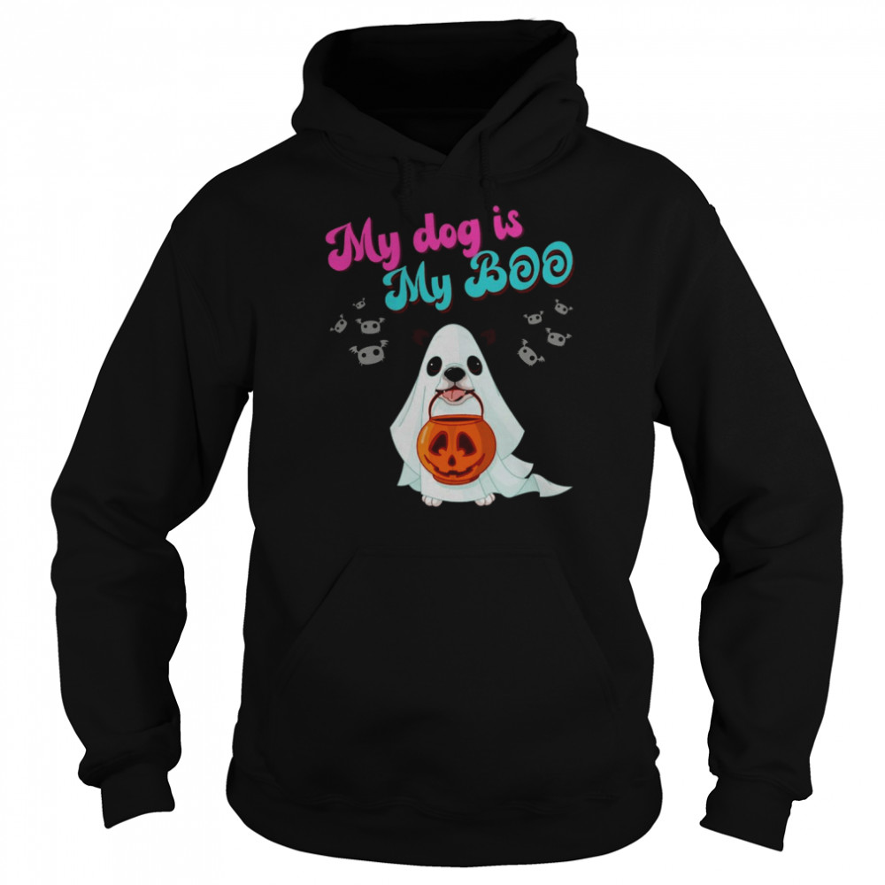 My Dog is My Boo Halloween Shirt Unisex Hoodie