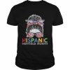 National Hispanic Heritage Month Latina Messy Bun T-Shirt Classic Men's T-shirt