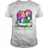 Non Hodgkin’s Lymphoma Mom Elephant Mamaphant Non Hodgkin’s Lymphoma Awareness  Classic Men's T-shirt