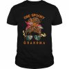 One Spooky Grandma Bandana Grandma Halloween T-Shirt Classic Men's T-shirt