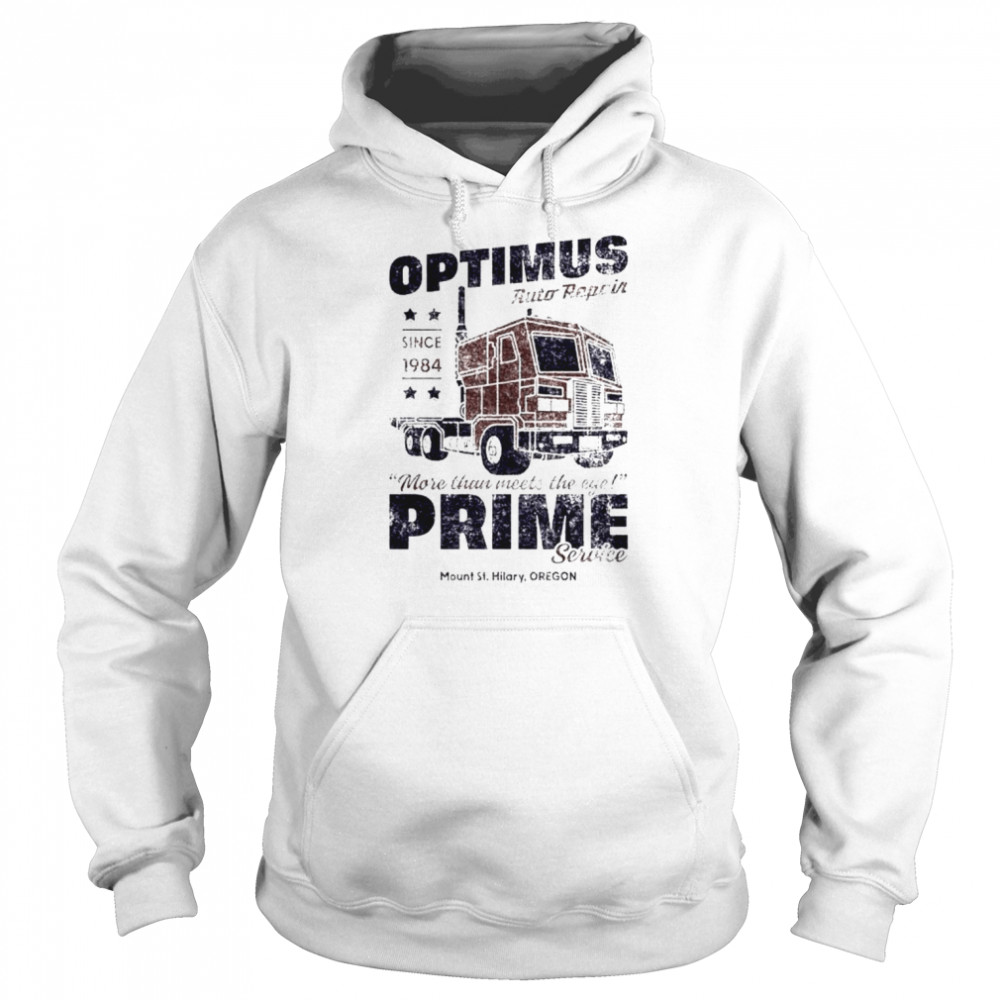 Optimus Prime more than meets the eye  Unisex Hoodie