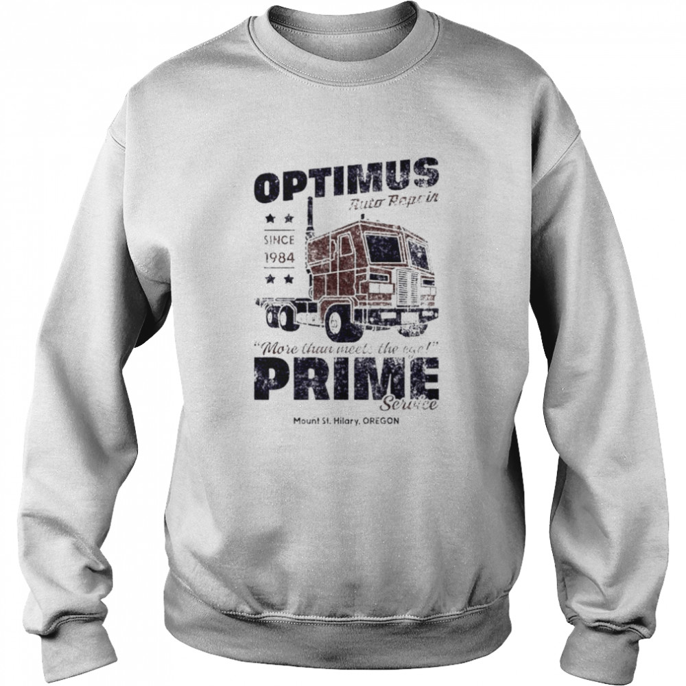 Optimus Prime more than meets the eye  Unisex Sweatshirt