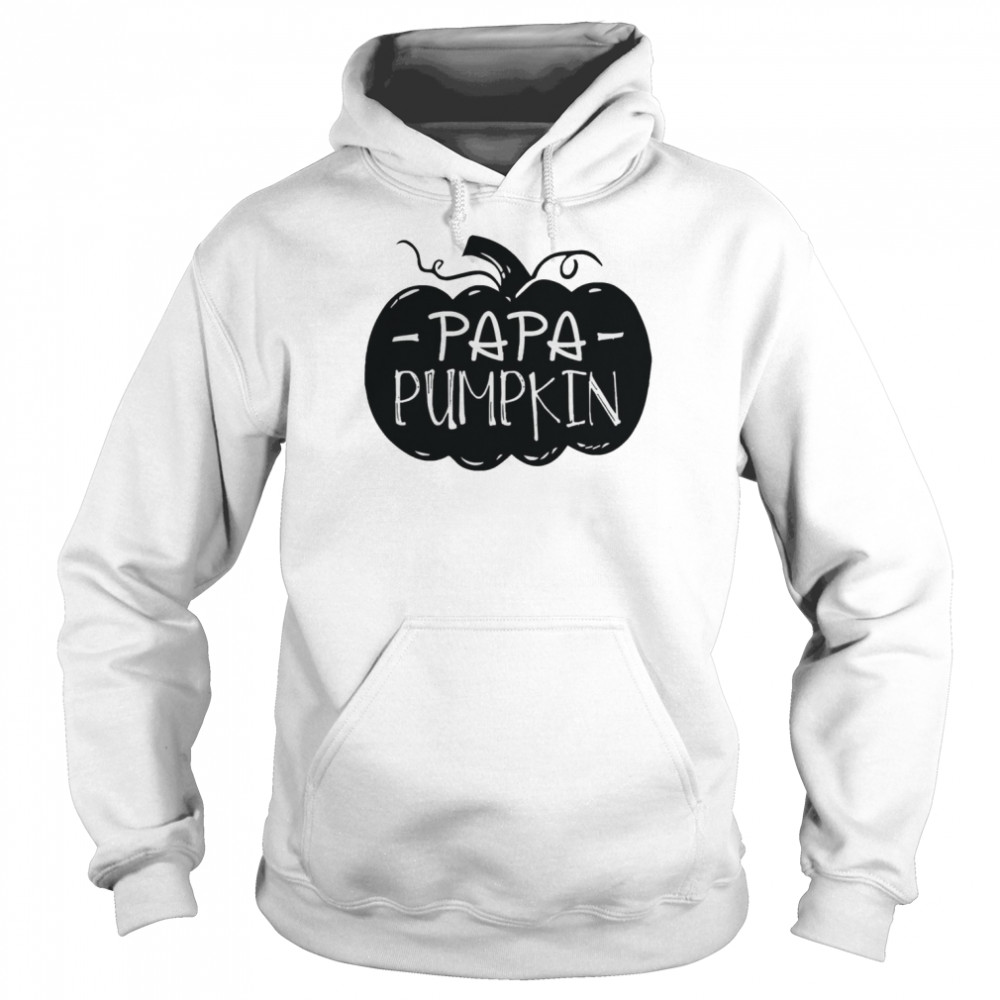 Papa Pumpkin Halloween Single Dad Shirts Unisex Hoodie