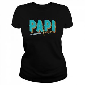 Papi Teal Knife  Classic Women's T-shirt