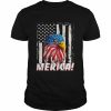 Patriot Day September 11th Merica Eagle  Classic Men's T-shirt