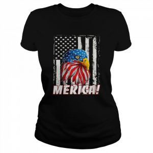 Patriot Day September 11th Merica Eagle  Classic Women's T-shirt