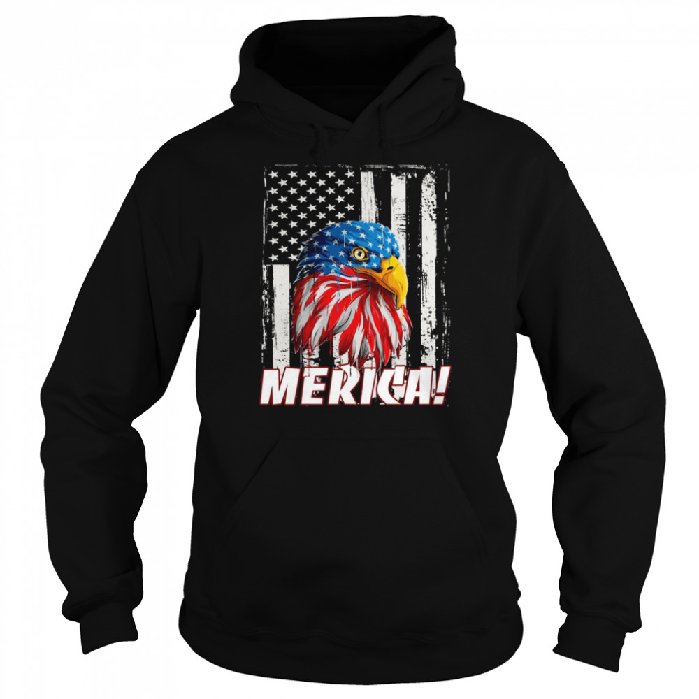 Patriot Day September 11th Merica Eagle  Unisex Hoodie