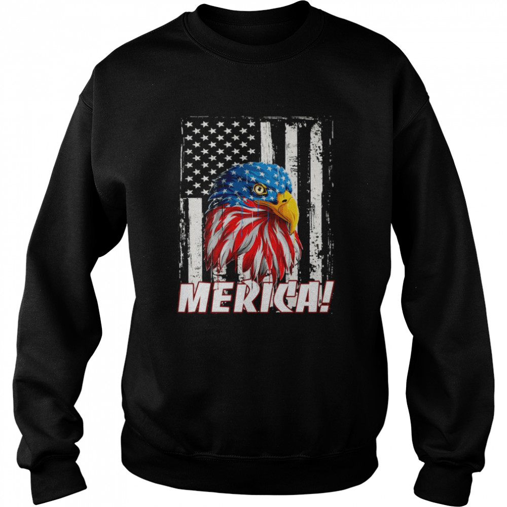 Patriot Day September 11th Merica Eagle  Unisex Sweatshirt