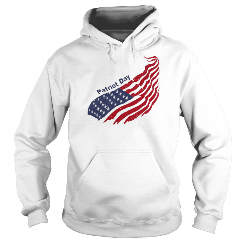 Patriot Day T Shirt USA Flag Shirt Unisex Hoodie