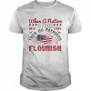 Patriots Flourish With Strife Shirt Classic Men's T-shirt