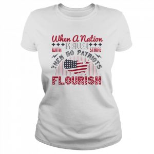 Patriots Flourish With Strife Shirt Classic Women's T-shirt