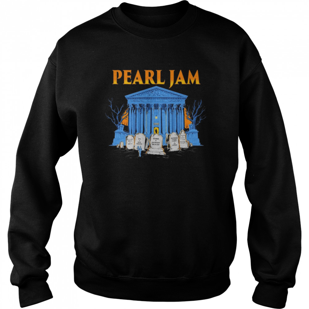 Pearl Jam 2022 Halloween t- Unisex Sweatshirt