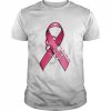 Pink Ribbon Stethoscope CMA Life Breast Cancer Support T-Shirt Classic Men's T-shirt