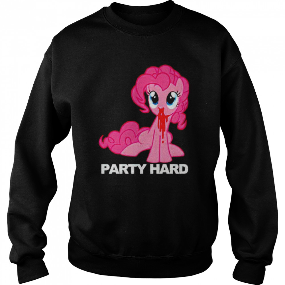 Pinkie Pie party hard  Unisex Sweatshirt