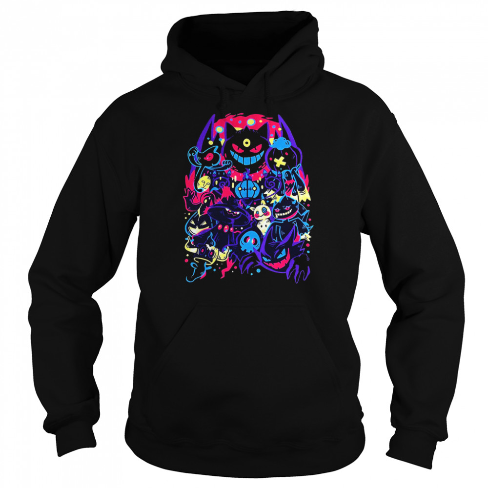 Pokemon Ghost Halloween  Unisex Hoodie