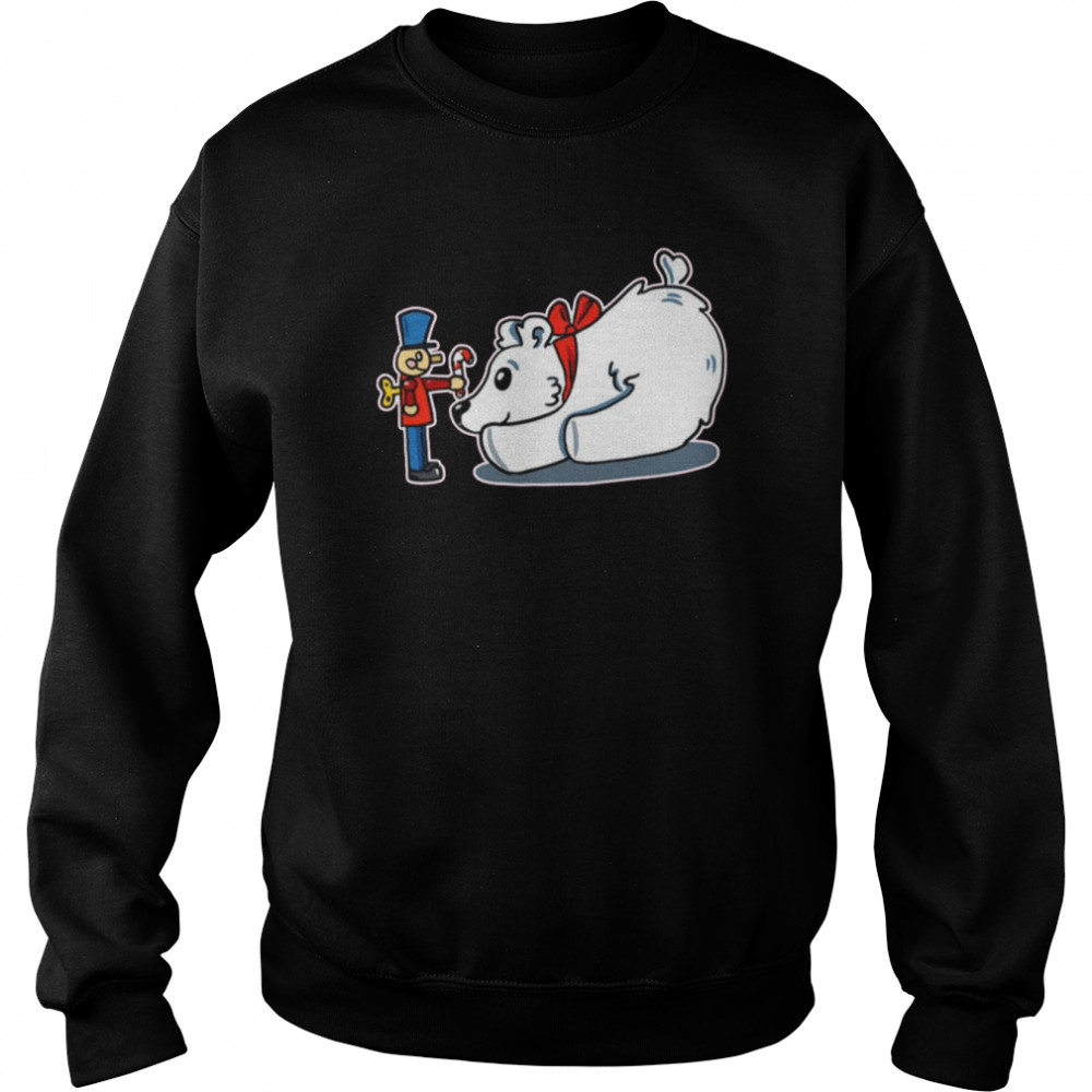 Polar Bear Christmas Graphic Xmas  Unisex Sweatshirt