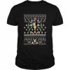 Pole Dancer Santa Girl Party Pole Workout Ho Ho Ho  Classic Men's T-shirt