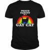 Proud Parent Of A Gay Cat  Classic Men's T-shirt