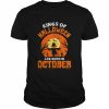 Pumpkin Kings Of Halloween Are Born In October  Classic Men's T-shirt