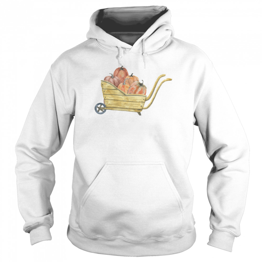 Pumpkin Schubkaare Farm Boho Cottagecore  Unisex Hoodie