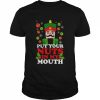 Put Your Nuts In My Mouth Funny Christmas Nutcracker  Classic Men's T-shirt