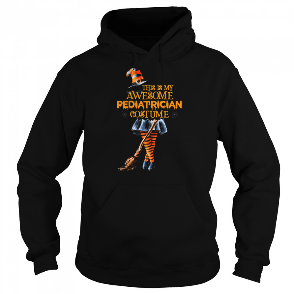 RN Pediatric Nurse This Is My Halloween Pediatrician Costume  Unisex Hoodie