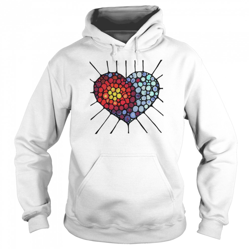 Rainbow Love Stone The Vacation  Unisex Hoodie