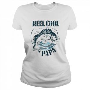 Reel Cool Papa Fishing Lover Fathers Day T-Shirt Classic Women's T-shirt