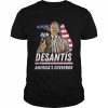 Ron Desantis America’s Governor Florida US Flag T-Shirt Classic Men's T-shirt