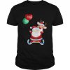 Santa Claus Holding Baloons  Classic Men's T-shirt