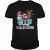 Santa Claus Reindeer Snowman Christmas Santa  Classic Men's T-shirt