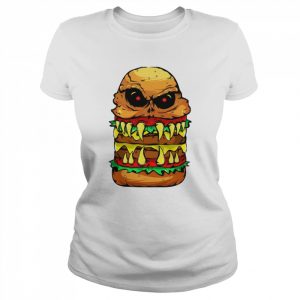 Scary Cheeseburger For Burger Person  Classic Women's T-shirt