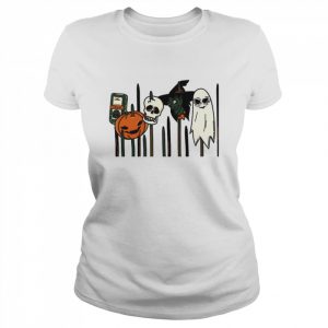 Scarycrow Pumpkin Head Iconic Symbols In Halloween  Classic Women's T-shirt