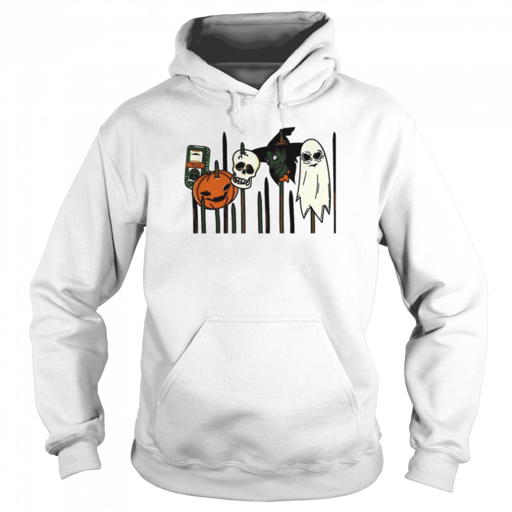 Scarycrow Pumpkin Head Iconic Symbols In Halloween  Unisex Hoodie