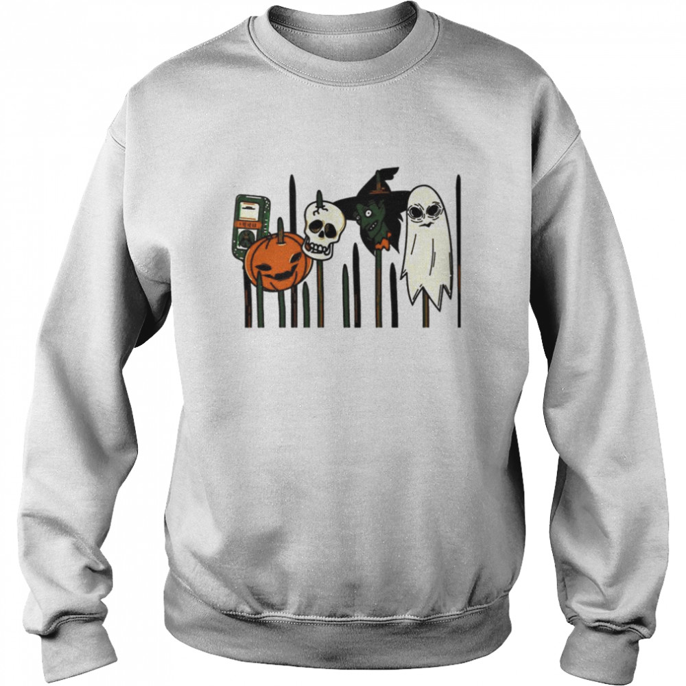 Scarycrow Pumpkin Head Iconic Symbols In Halloween  Unisex Sweatshirt