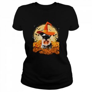 Schnauzer Halloween  Classic Women's T-shirt