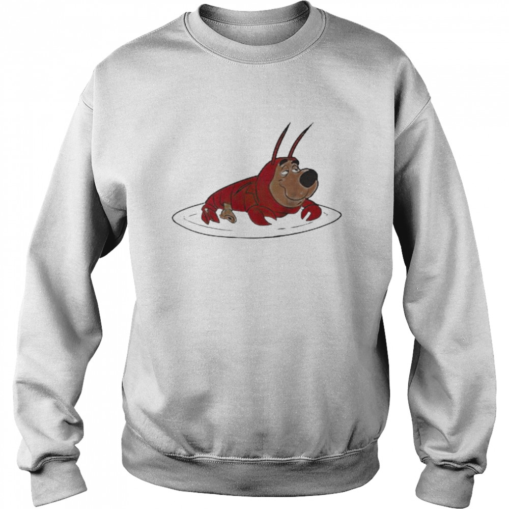 Scrappy doo dressed as a lobster  Unisex Sweatshirt