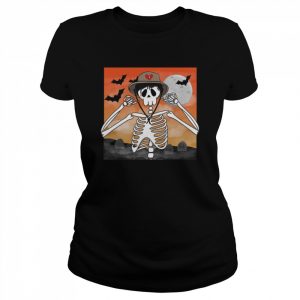 Skeleton Un Halloween Sin Ti  Classic Women's T-shirt