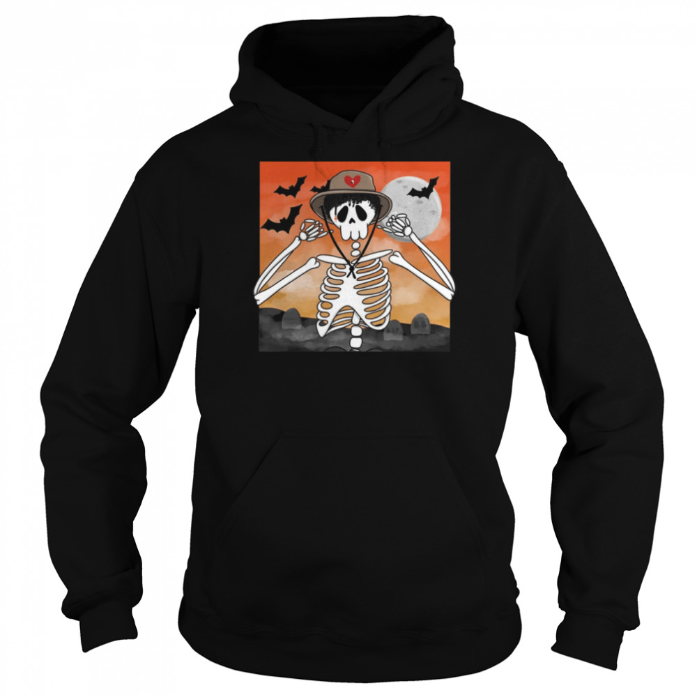 Skeleton Un Halloween Sin Ti  Unisex Hoodie