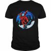 Snowskating Astronaut Christmas Gift  Classic Men's T-shirt