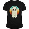 Spooky Ghost Halloween retro vintage  Classic Men's T-shirt