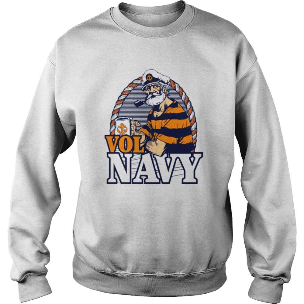 Tennessee Volunteers Vol Navy For Life Shirt Unisex Sweatshirt