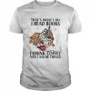 That What I Do I Read Books I Drink Coffee Owl 2022  Classic Men's T-shirt