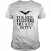 The Best Teachers Are A Bit Batty Funny Halloween  Classic Men's T-shirt