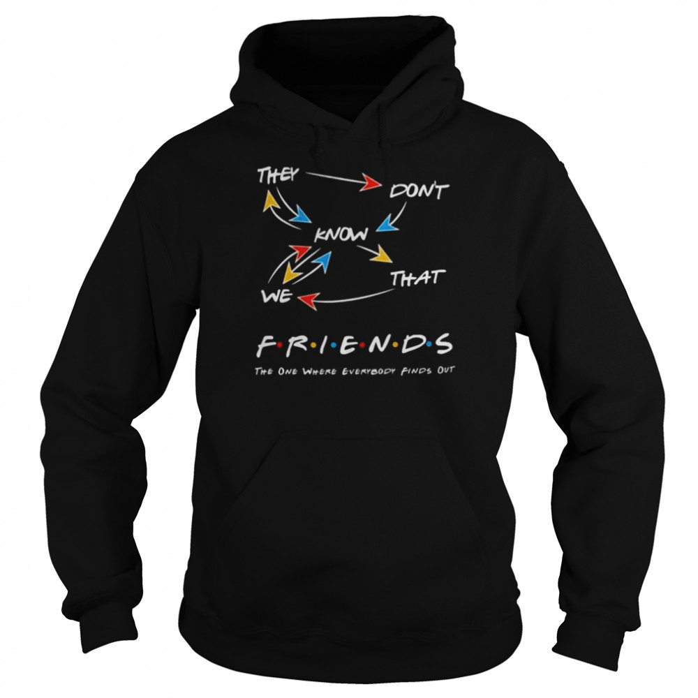 They don’t know we that friends  Unisex Hoodie